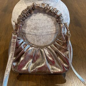 Metallic Silver Women's Bag